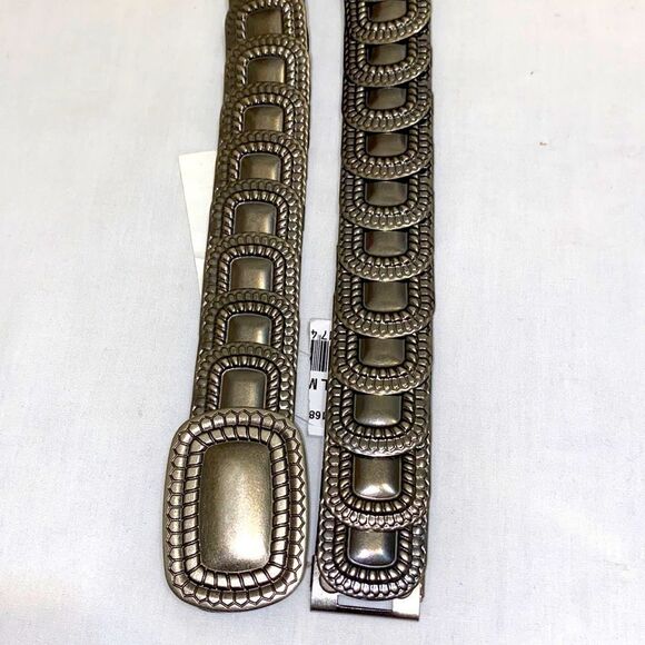 New Metal Up Stretch Polyester Lined Waist 36-42 W 1” - Picture 1 of 5